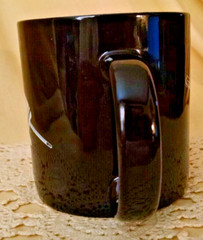 Roche Mug Black White Top Hat Can Coffee Tea Cup Pharmaceutical Company Promo