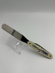 Tums “Rare” Advertising Letter Opener, Knife & Pharmacy Pill Counter