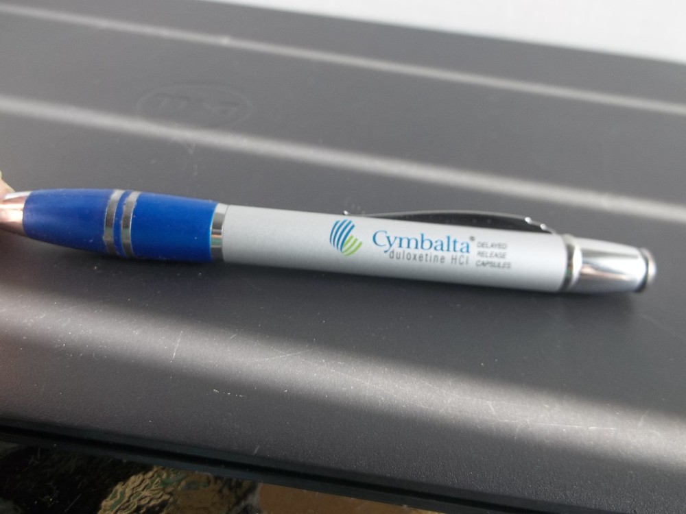 Cymbalta Pharmaceutical Promo Pen – Drug Rep Advertising Duloxetine HCl