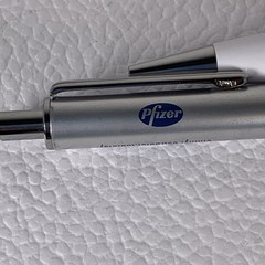 Femhrt Heavy Metal Pen Drug Rep Pharmaceutical Promo Original Owner Lot Of 2