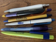 6 Lot of 6 PENS Drug Rep Pharmaceutical Promo Medical Advertising
