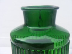 Antique Apothecary Jars cobalt blue and Green Pharmacy