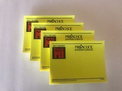 Lot of 4 Note Pads Sticky Post It Pravachol Promotional Pharmaceutical Drug 4×3’