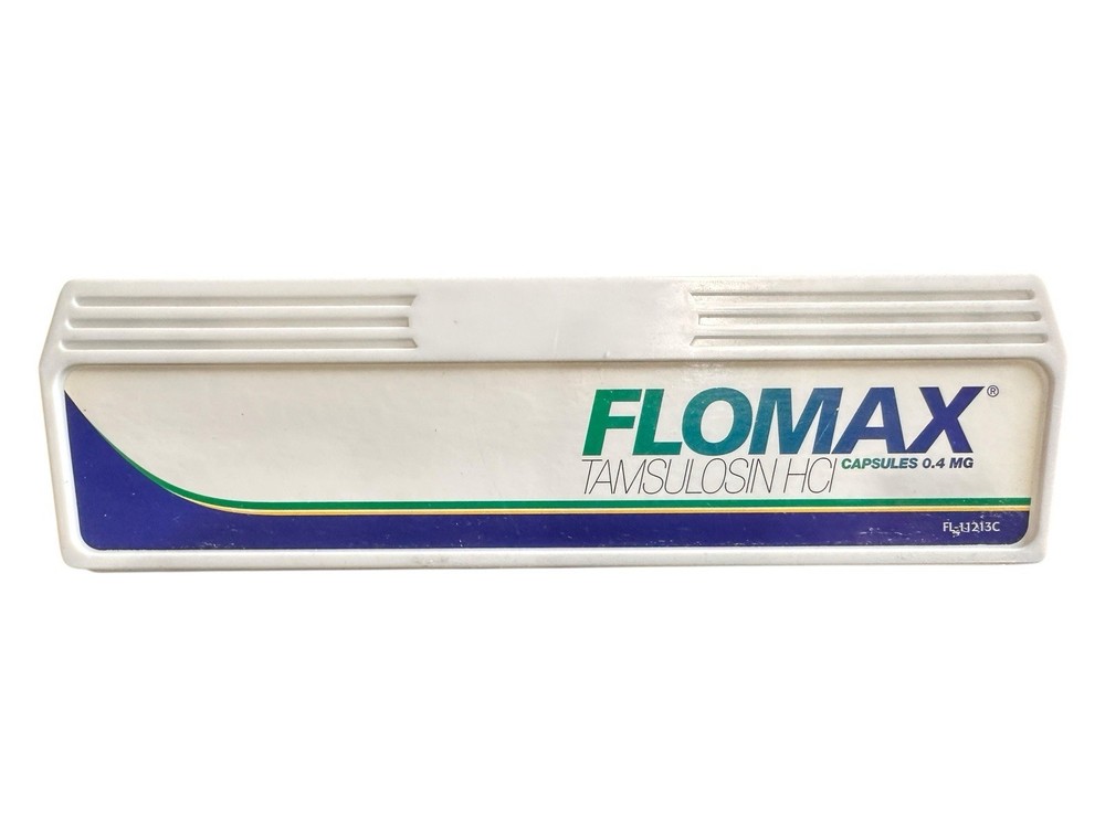 FLOMAX Pharmaceutical Promotional Refrigerator Magnet Chip Clip Note Holder