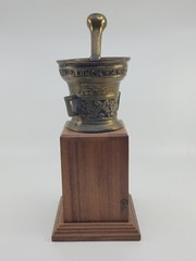 1956 Rexall Drug Outstanding Achievement Award Trophy Pharmaceutical Antique