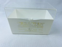 TARACTAN CHLORPROTHIXENE ROCHE Pharmaceutical INDEX CARD PLASTIC BOX