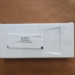 AXID Paper Clip Holder + Note Pad Pharmaceutical Drug Rep Promo Vintage Medical