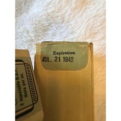 Vintage Eli Lilly Solution Liver Extract Crude apothecary Medicine Box 1942