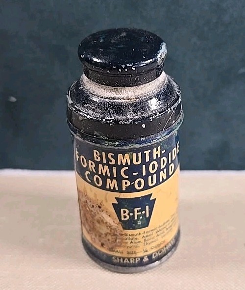 Vintage Bismuth Formic-Iodide Compound 1/4oz, (1950s?)