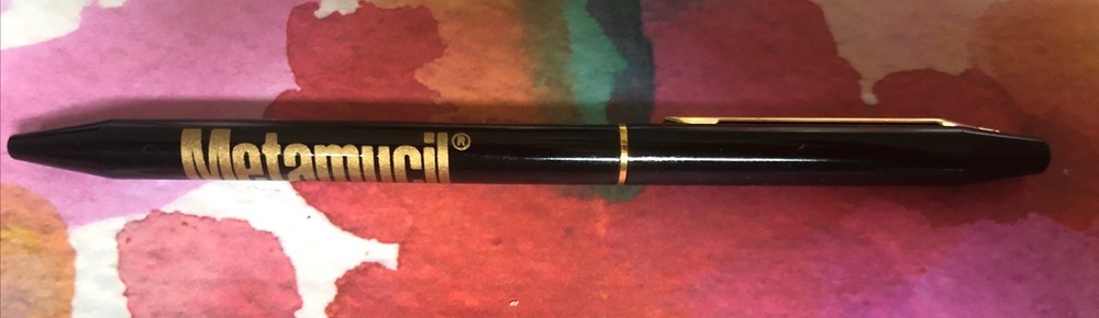 Metamucil Pen Drug Rep Pharmaceutical Promo Medical Advertising