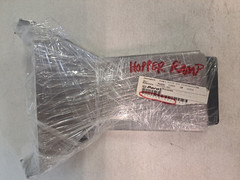 Dara Pharmaceutical Pkg Machinery Parts Lot Hopper, Ramp, Cover Plugs NEW no box