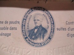 Antique Berlin German Pastilles De Bullrich medical tin box Victorian picture