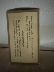 Vintage Sandoz Chemical Works ‚Calcibronat‘ Collectible Display Box