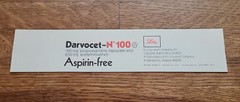 1977 Lilly Darvocet N Promotional Ruler w/ Temperature Conversion Holo – Vintage