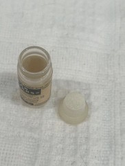 AH Robins Ambar Extentabs EMPTY Medicine Bottle Phenobarbital w/Methamphetamine