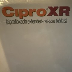 CiproXR Notes Drug Rep Pharmaceutical Sealed Block 5 Note Paper Pads