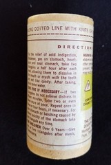 Old Ad Medicine Container Pape’s Dia-Pape-Sen Compound Sterling Drug Monticello