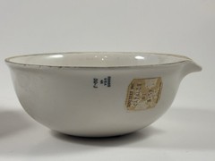 Vintage Coors USA 50-J Evaporating Lab Ware Dish, Apothecary dish (set Of 2)