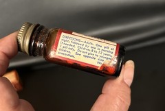 Vintage Gold Medal Hinkle Pills Laxative Medicine with Box-S. Pfeiffer Mfg. Co.