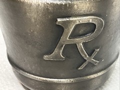 Vintage 1993 PHARMACY CLASS MORTAR SECUNDUM ARTEM SCHERING-PLOUGH METAL GRAD