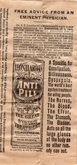 Dr. J.S. Leonhardt ’s Anti-Pill Directions & Advice – Vintage-Wilson-Fyle-Canada