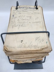 Prescription Atlas Rx Pad Paper Apothecary Druggist Pharmacy Medicine 1939