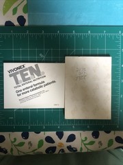 Vintage Drug Rep Pharmaceutical Promo Medical Ad Tablet Post It Note X 2 Vivonex