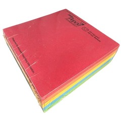 VTG Rainbow Colors Post It Paper Sticky Note Pad Pepcid Drug Advertising NOS