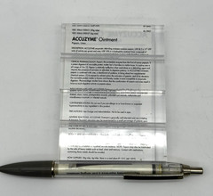 Accuzyme Ointment Pen w/Scroll Pharmacy Swag Wound Care Pharmacist Gift