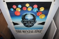 Vintage Endorphamin THE MENTAL EDGE Prescription Medicine Pharmaceutical POSTER