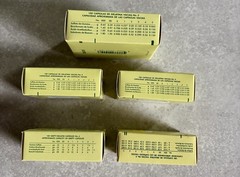 Lot Of Five Boxes Lilly Clear Gelatin Empty Capsules 1 Box No.2 4 Boxes No.4