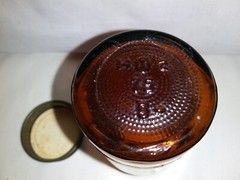 Vintage 1963 Brown Glass Bottle Sheets Pharmacy Afton IA