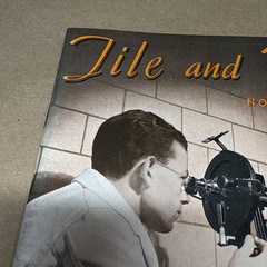 Tile And Till Magazine Eli Lilly And Company November 1936 Indianapolis Indiana