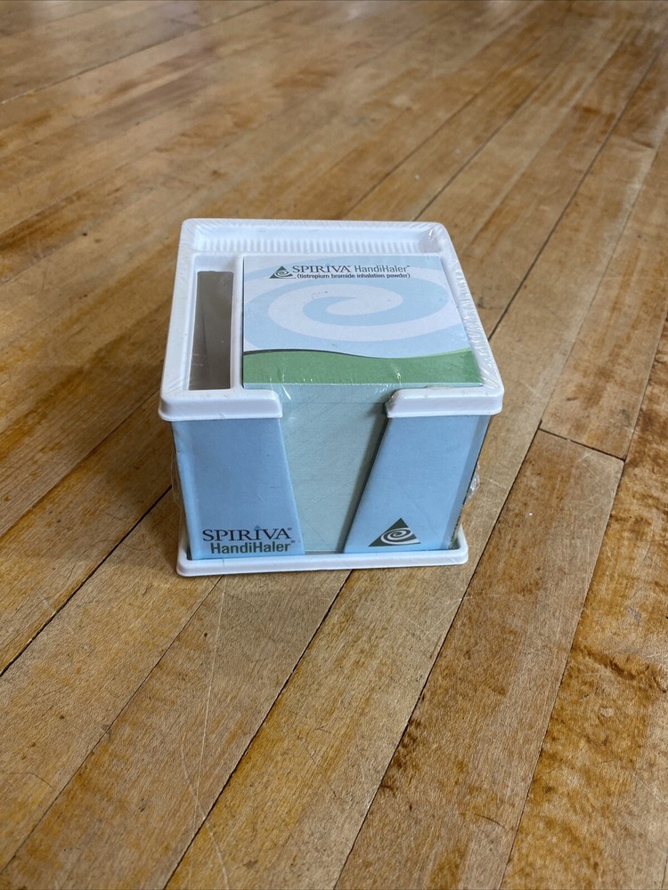 2006 Pfizer Promo Spiriva HandiHaler Office/Home Memo Pad Sticky Notes Rx