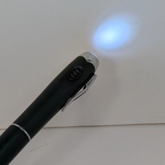 Doctors Without Borders Flashlight Pen Screwdriver & White Ballpt Medical Field