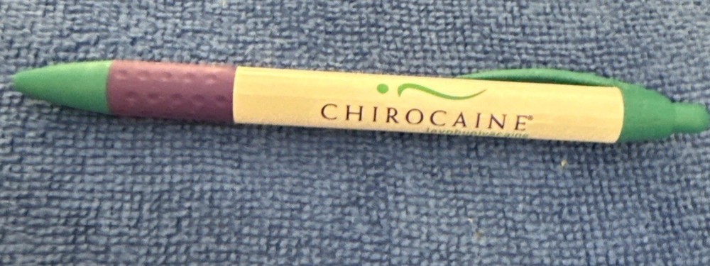 Chirocaine Levobupivacaine Drug Rep Pharmaceutical Promo BIC Pen Advertising P3