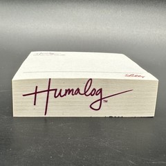Humalog Sticky Notes Lilly Pharmaceutical Rep Promo Pad Advertising Merch