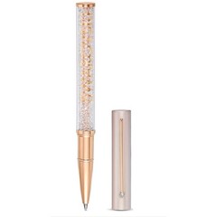 Swarovski Crystalline ballpoint pen Rose gold tone, Pink lacquered