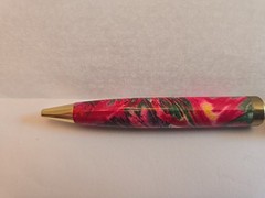 Colorful Norvasc Metal PEN Drug Rep Pharmaceutical Promo Advertising As Is