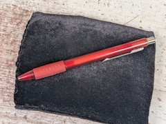 Lexapro Advertising Pen Red Translucent Black Ink Works Doctor Drug Company