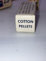 Nowland’s Langford Toothache Kit Vtg Box Bottle Cotton Pellets