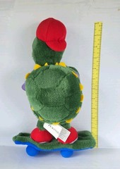 Novartis Pharma Drug Rep Promo Skateboarding Turtle Plush 12″ Creature Comforts
