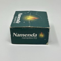 Vintage NAMENDA Pharmaceutical Drug Rep Post-It Note Pad Cube