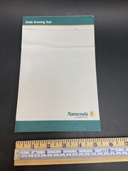 Sticky Note Pad Namenda Clock Med Pharmaceutical Physician Advertising Tablet