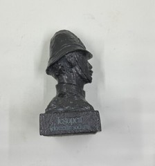 1977 Oxford Bobby Resin Bust Bristol Laboratories Tegopen Promotional Statue