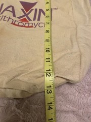Biaxin pharmaceutical promotional drug Rep Advertising tote book bag