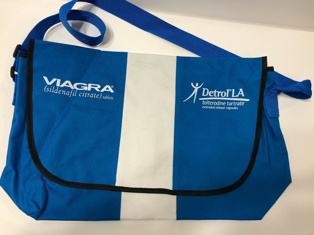 Viagra messenger bag a Pfizer promotional item,New never  been used 20×12″   