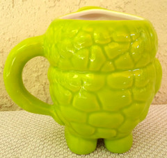 Triglyceride Ceramic Mug Anthropomorphic Green Medical Office Lab Gag Gift