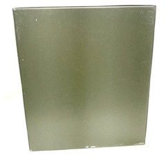 Vntg Phillips Rx Prescription File Container Storage Metal File Box Green