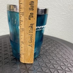 LIPITOR Teal Pharmaceutical Travel Mug Drug Rep Advertising Cholesterol